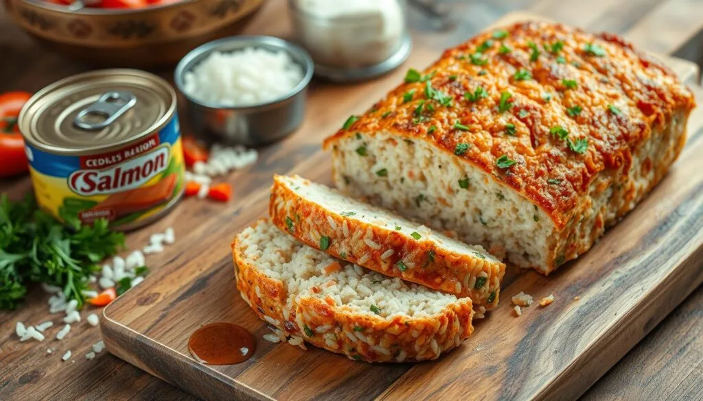Canned Salmon and Rice Loaf Canned Salmon and Rice Loaf