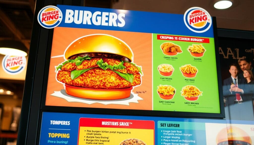 Crispy Chicken Burger King Menu Crispy Chicken Burger King Menu