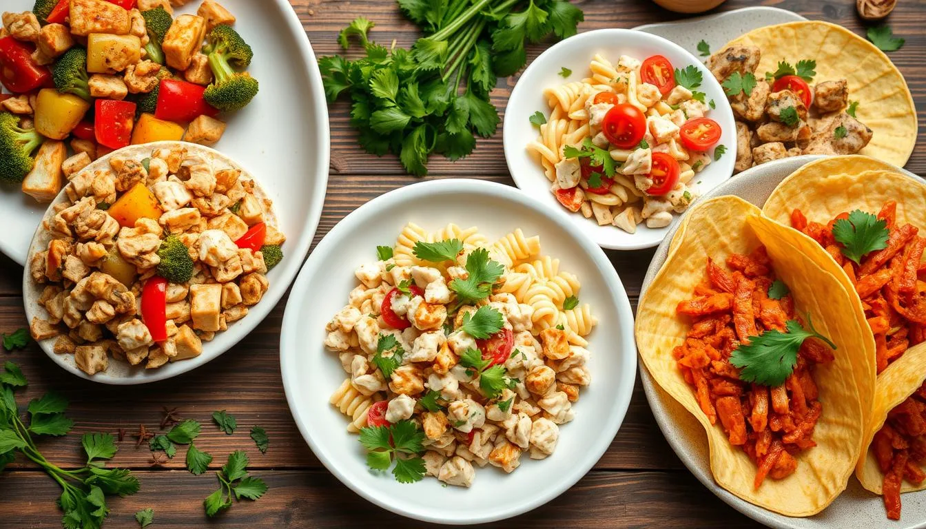 diced chicken recipes