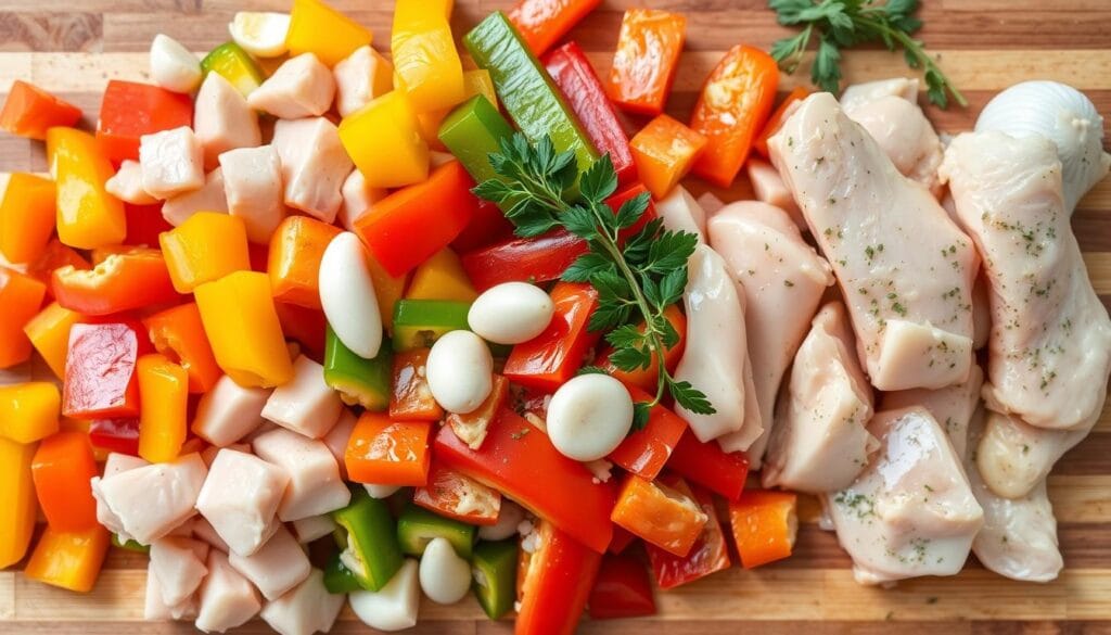 simple chicken and peppers recipe simple chicken and peppers recipe