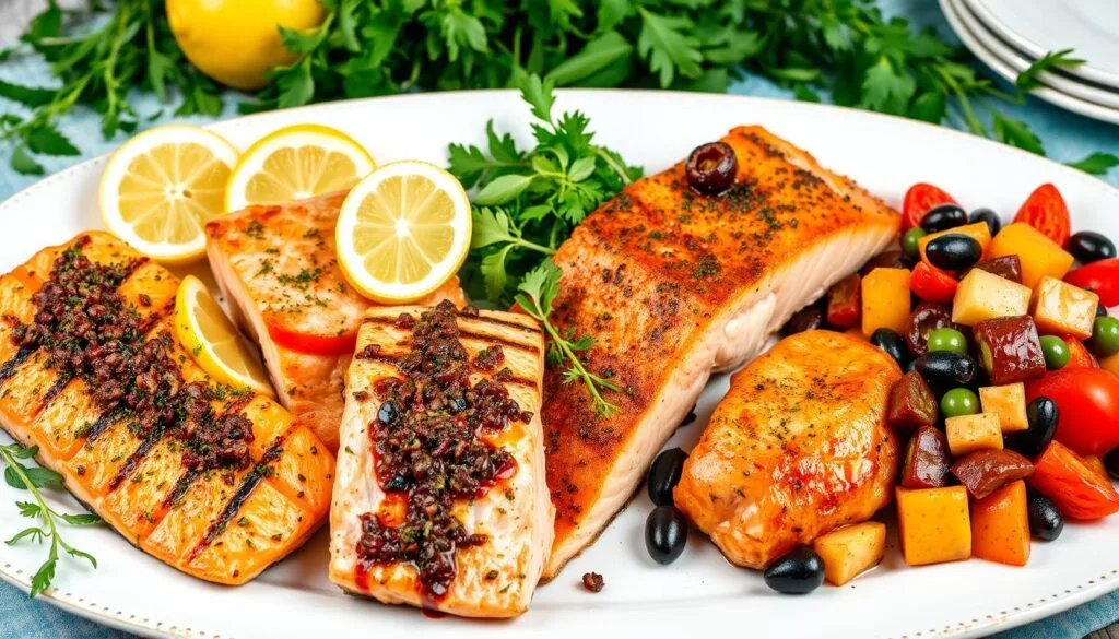 variations on mediterranean salmon variations on mediterranean salmon